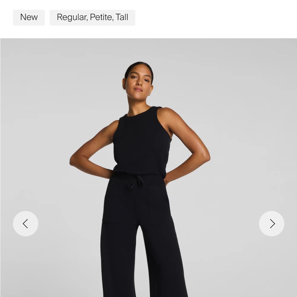 SPANX Classic Black Jumpsuit